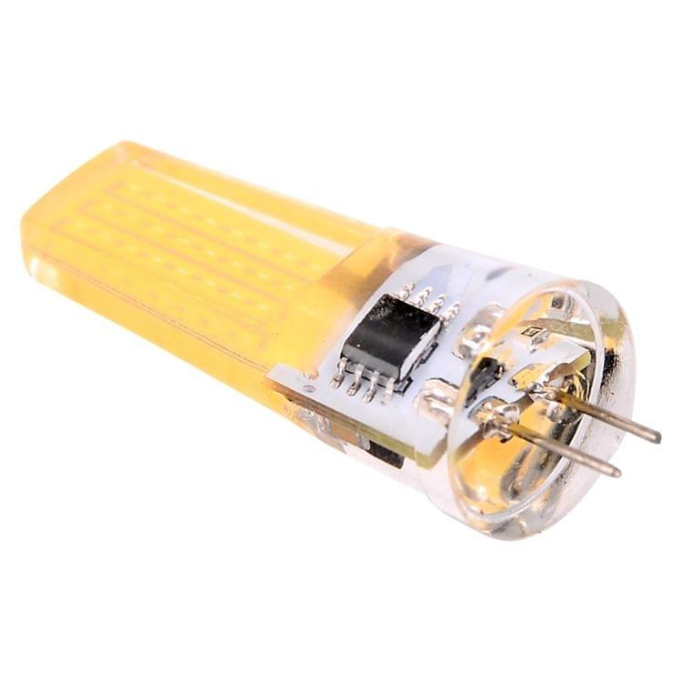 10 PCS G4 3W 2508 CCB SMD LED Energy Saving Silicone Corn Bulb Dimmable LED Bulb, AC/DC 12-24V(Cold White)