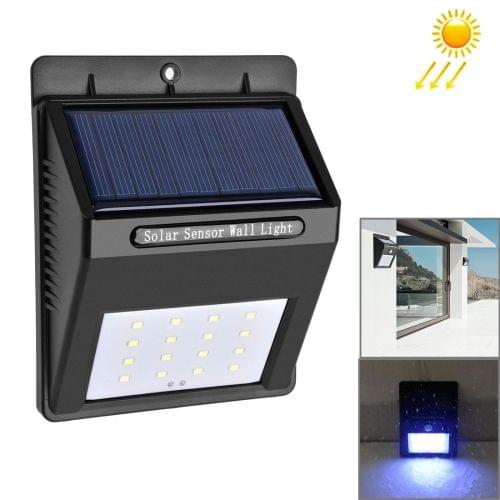 White Light  Water Resistant Solar Motion Sensor Light