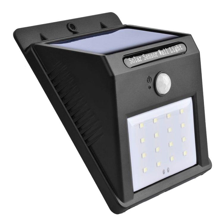 White Light  Water Resistant Solar Motion Sensor Light