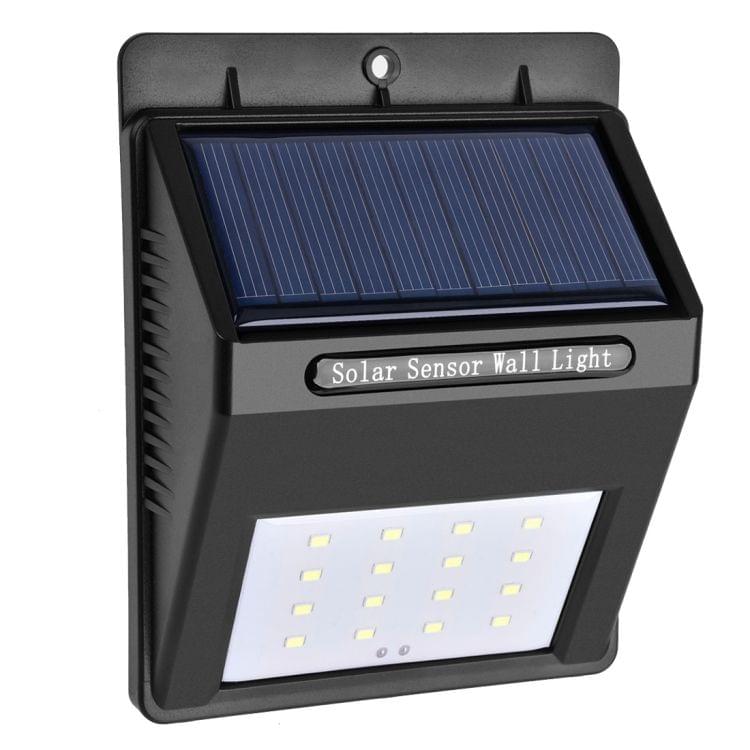 White Light  Water Resistant Solar Motion Sensor Light