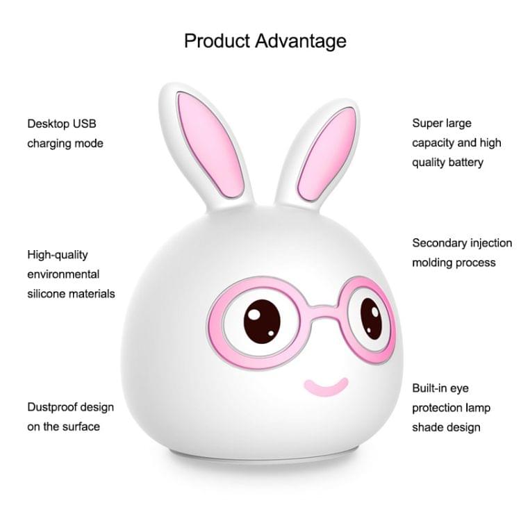 Cartoon Colorful Changing Touch Pat Sensor Night Light