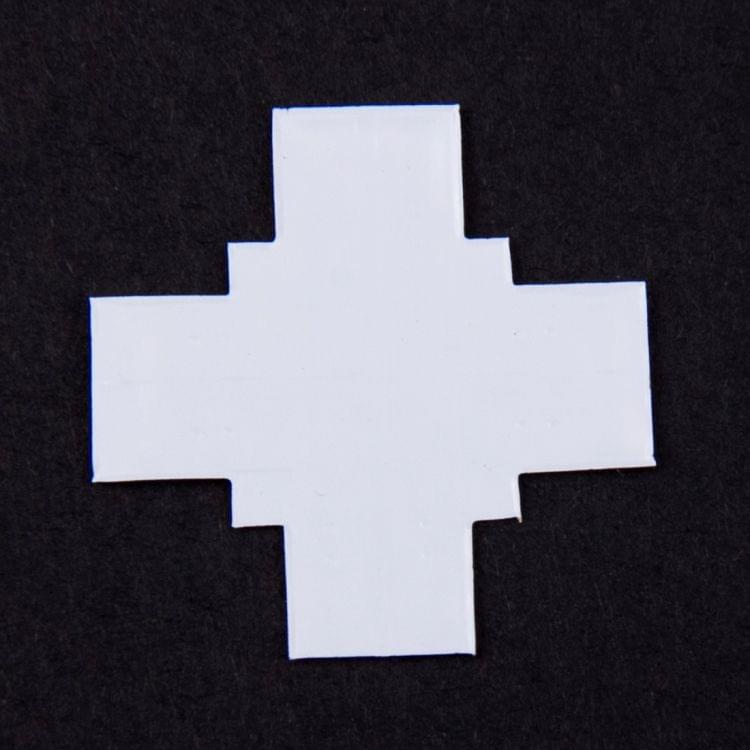10 PCS 8mm 2 Pin + Type Connector FPC Board for SMD 3528 LED Strip