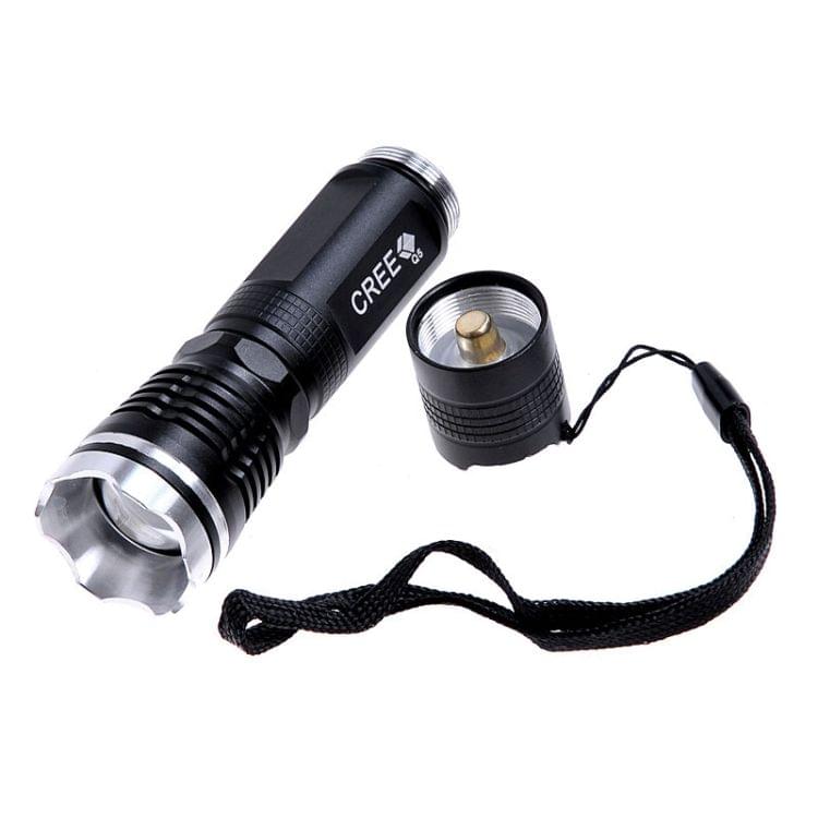 KX-528 170LM Convex Lens LED Flashlight