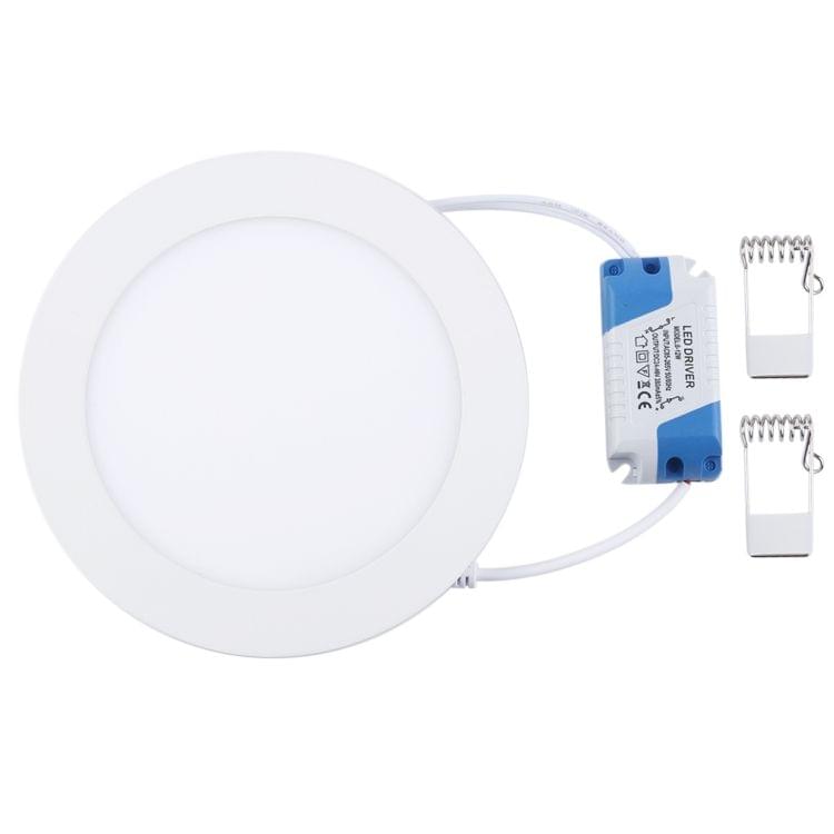 9W 14.5cm Round Panel Light Lamp with LED Driver