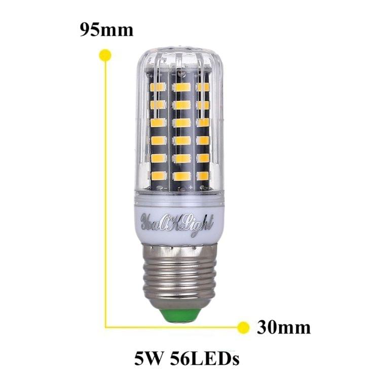 5W 500LM Dimmable Corn Light Bulb