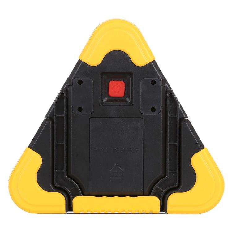 HB-6609 10W Multi-function Portable Triangle Shape Red Light COB LED Work Light