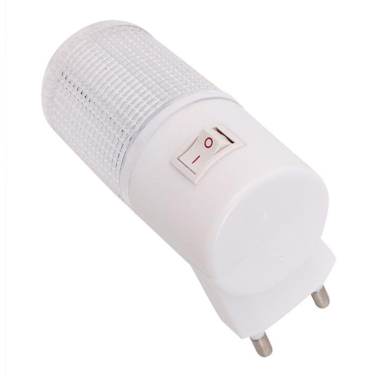 10 PCS 3W 4 LEDs Wall Mounted Home Lighting Emergency Light LED Night Light Energy-efficient Bedside Lamp, US Plug(White Light)