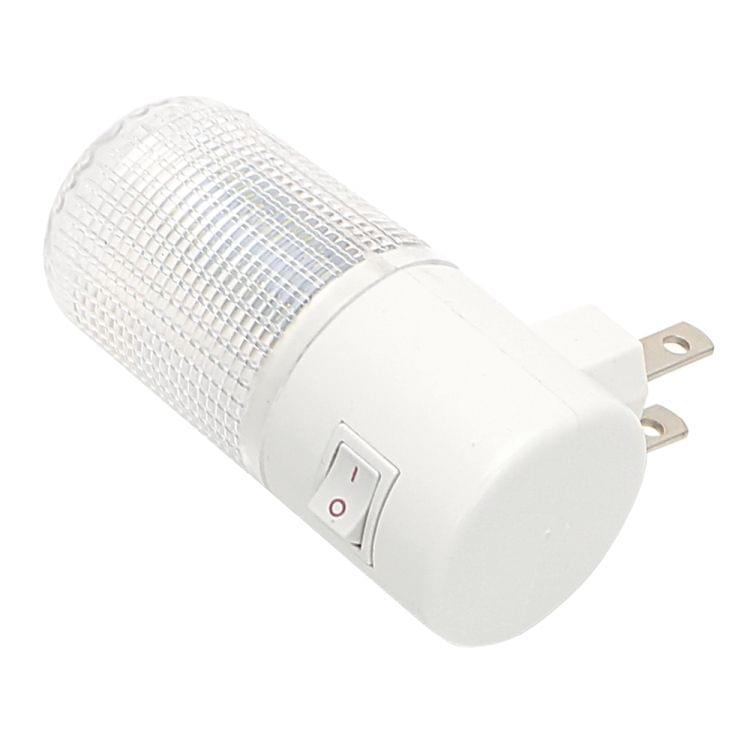 10 PCS 3W 4 LEDs Wall Mounted Home Lighting Emergency Light LED Night Light Energy-efficient Bedside Lamp, US Plug(White Light)