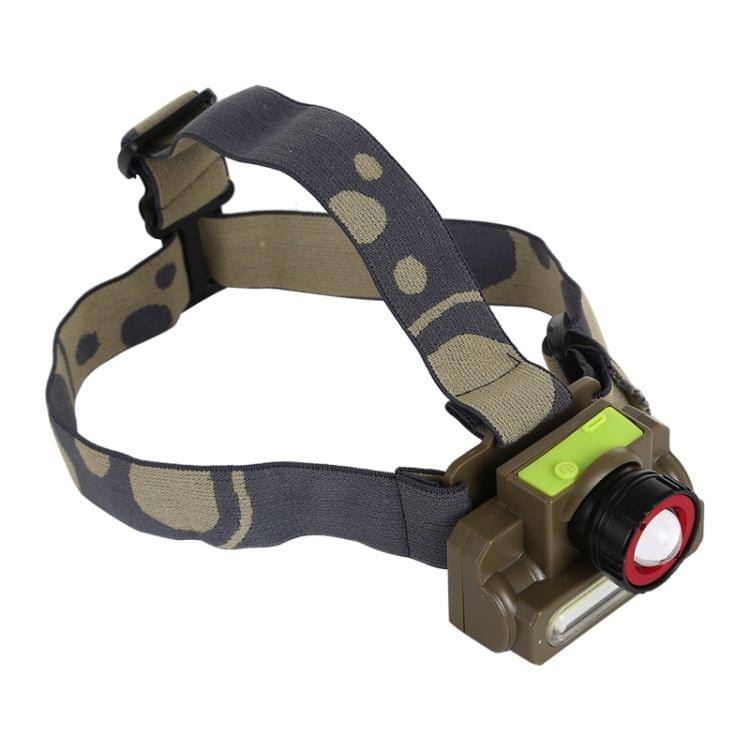 8808 CREE XPE + COB Portable Outdoor USB Charging Working Headlight