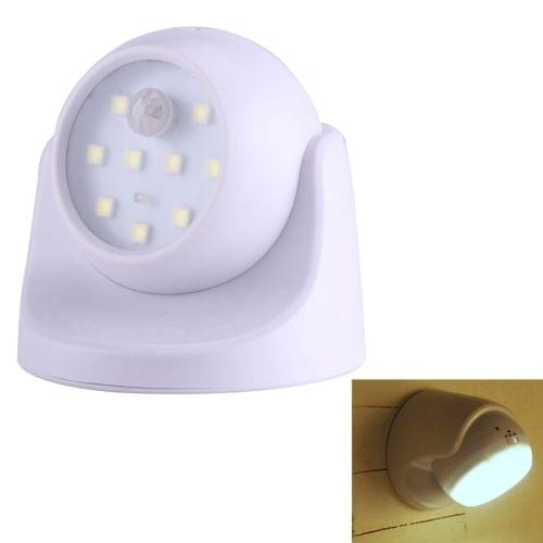 MM3W1 3W White Light PIR Motion Sensor Detector Security Lamp