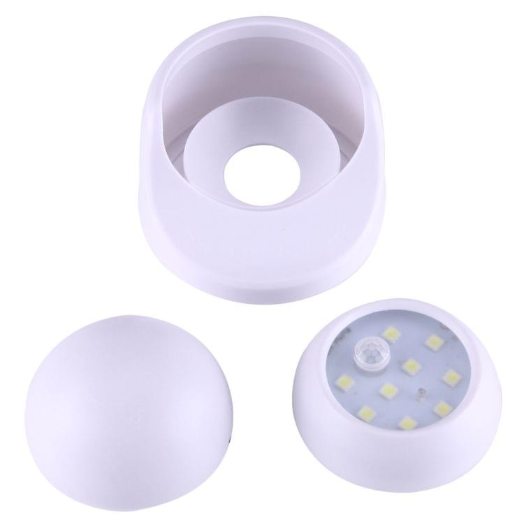 MM3W1 3W White Light PIR Motion Sensor Detector Security Lamp