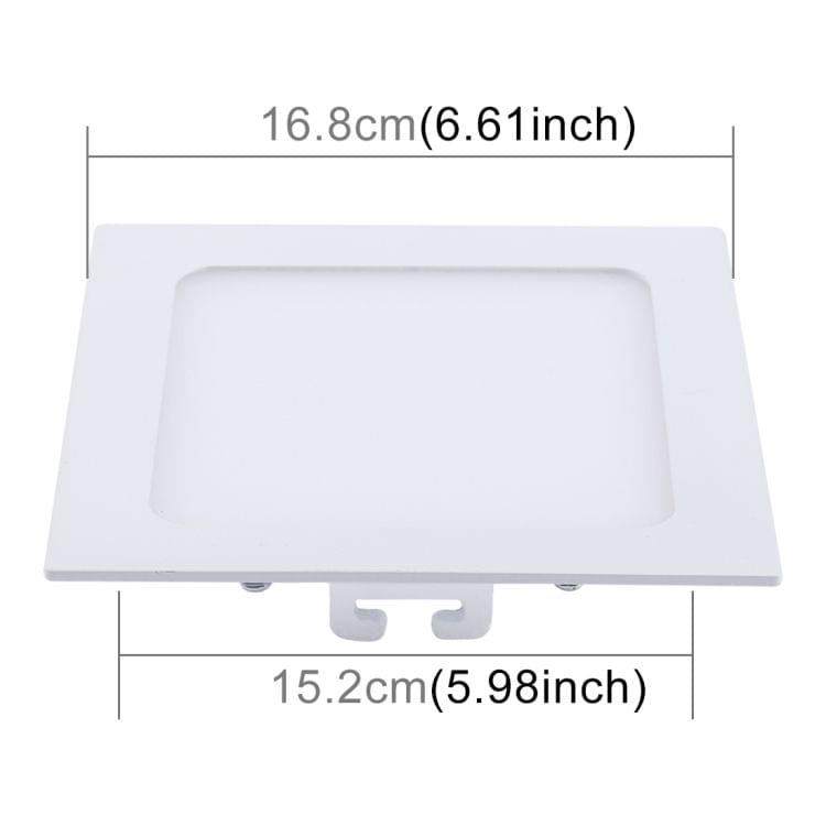 12W 17cm Square Panel Light Lamp with LED Driver