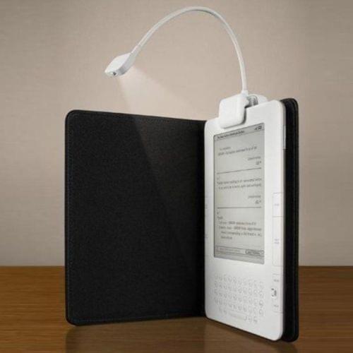 0.5W Portable Flexible Mini Clip Reading Lamp(White)