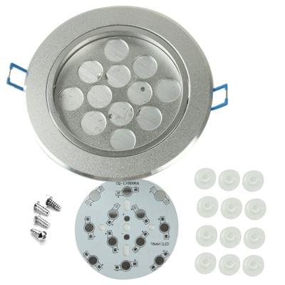 12W LED Days Lanterns Parts (Cover Parts + Aluminum Base Plate + Base + LED Lens + Aluminum Heat Sink + Screws)