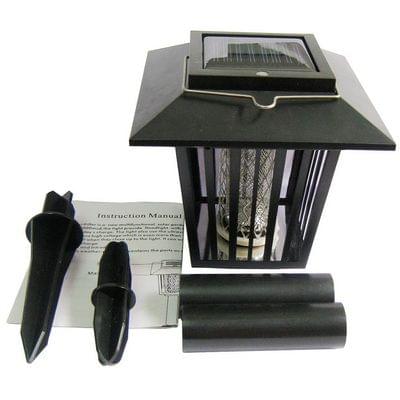 LED Solar Powered Pest Killer Landscape Light(Black)