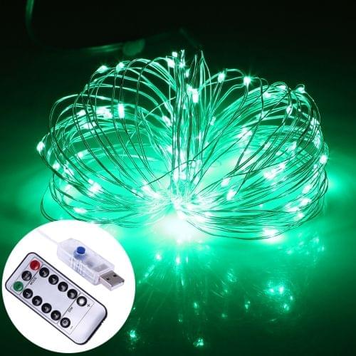 2W 10m USB Silver Wire String Light
