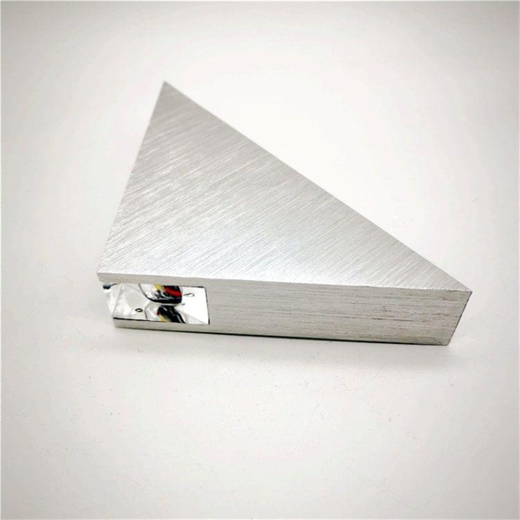 3W Aluminum Triangle Wall Lamp Home Lighting Indoor Outdoor Decoration Light, AC 85-265V(Blue Light )