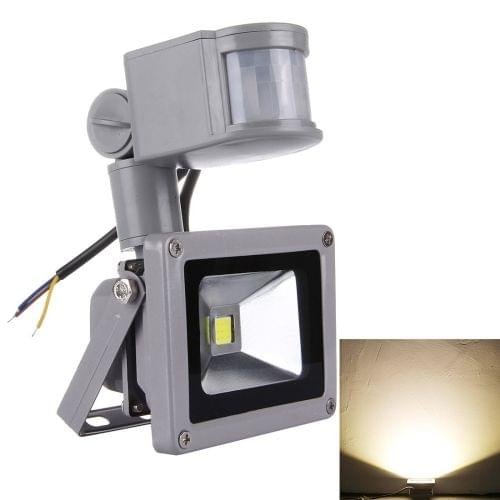 10W 900LM LED Motion Body Sensor Floodlight Lamp