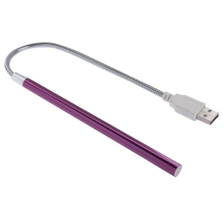 Portable Ultra Bright USB LED Light, 10-LED (Purple)