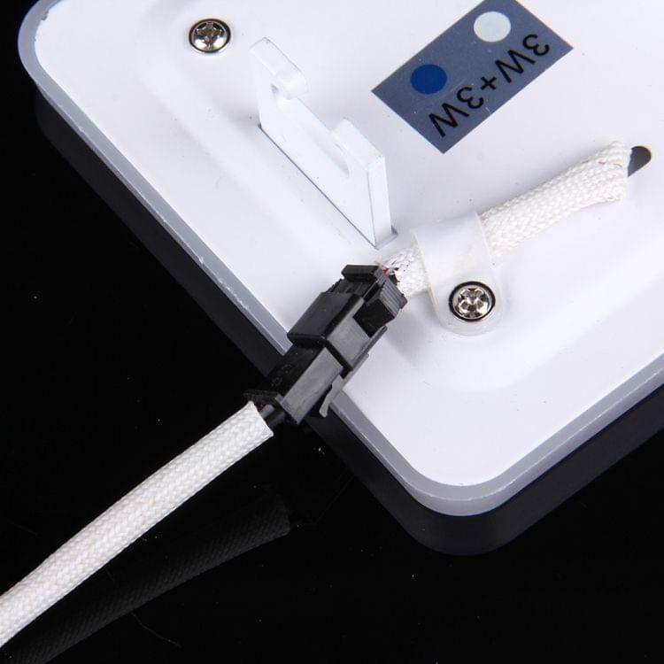3W + 3W LED Double Panel Light