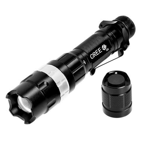 KX-H50 370LM Zoom Convex Lens LED Flashlight