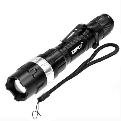 KX-H50 370LM Zoom Convex Lens LED Flashlight