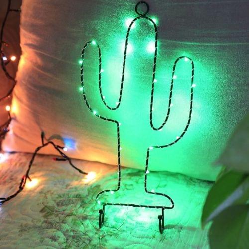 DIY Cactus Green Light LED Decorative Light