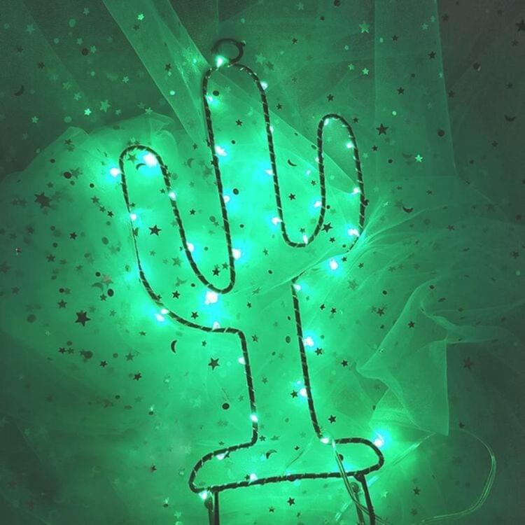 DIY Cactus Green Light LED Decorative Light