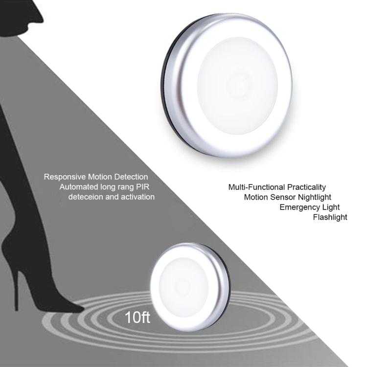 PIR Human Body Motion Sensor + Light Control White Light LED Night Light