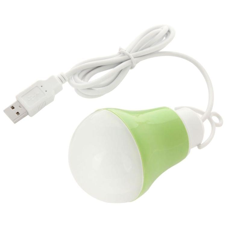 3W USB Plug Low Voltage LED Bulb, Cold White