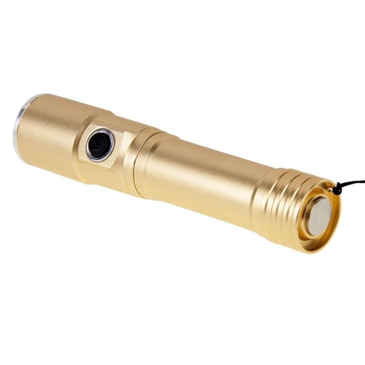 White Light Dimmable Rechargeable Flashlight