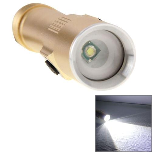 White Light Dimmable Rechargeable Flashlight