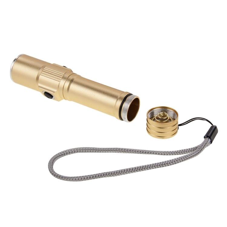 White Light Dimmable Rechargeable Flashlight