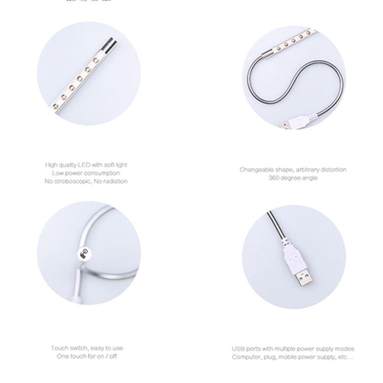 Sunshine S10 Touch Switch Flexible LED Reading Light