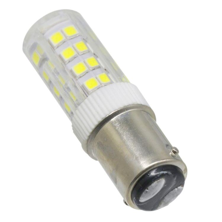 10 PCS YWXLight BA15D 5W 2835SMD 51LEDs Ceramics Light LED Corn Light, AC 220-240V (Cool White)