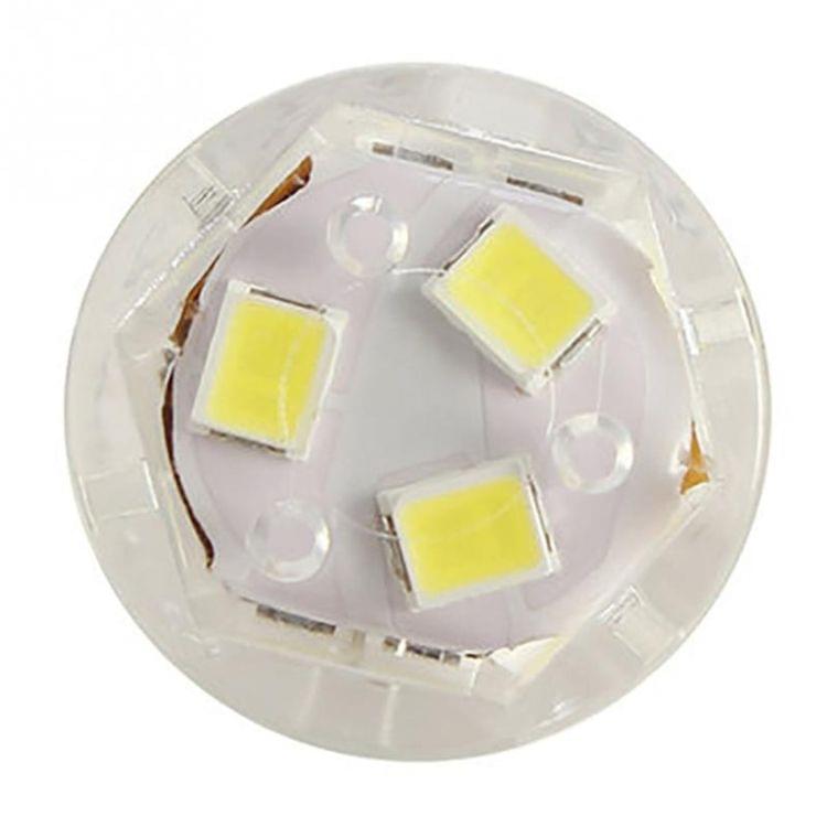 10 PCS YWXLight BA15D 5W 2835SMD 51LEDs Ceramics Light LED Corn Light, AC 220-240V (Cool White)
