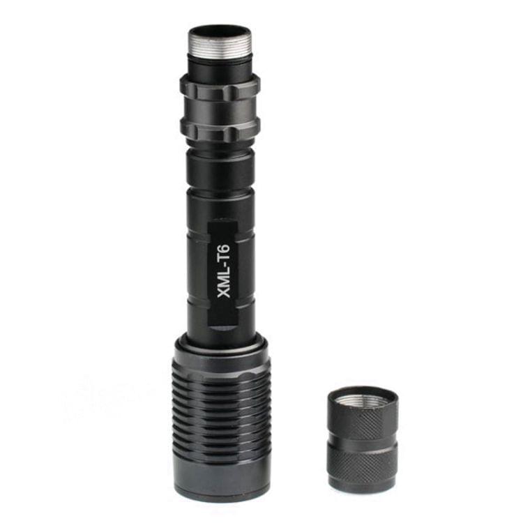 KX-F202 1000LM LED Convex Lens Flashlight