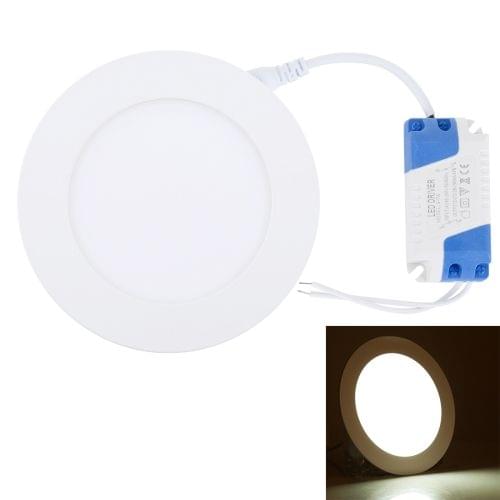 6W 12cm Round Panel Light Lamp with LED Driver