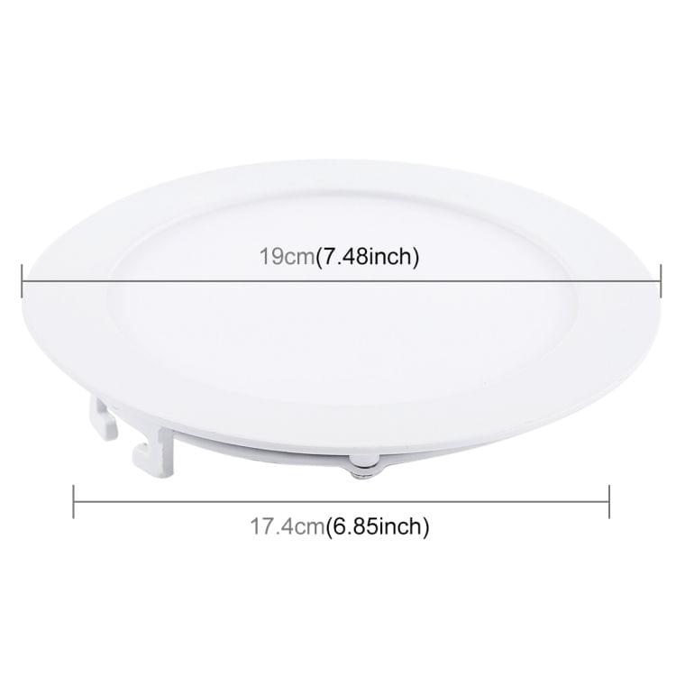 15W  19.6cm Round Panel Light Lamp with LED Driver