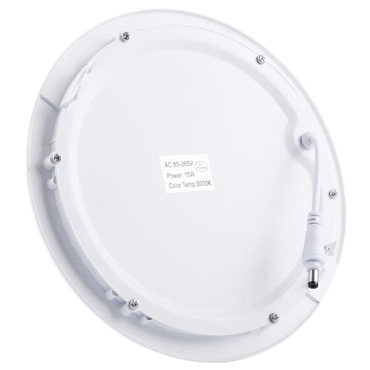 15W  19.6cm Round Panel Light Lamp with LED Driver