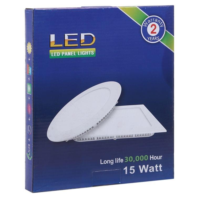 15W  19.6cm Round Panel Light Lamp with LED Driver