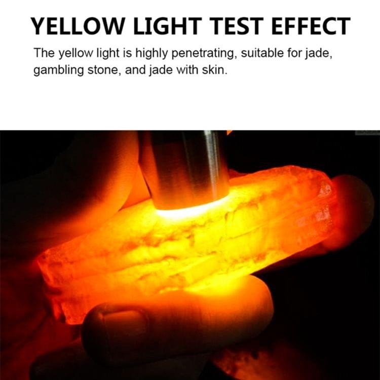 SupFire S9 3W CREE-XPG IP55 Waterproof Yellow Light Professional Jade Dedicated LED Flashlight