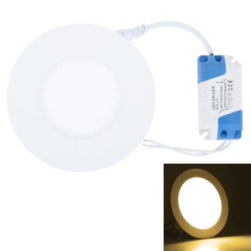 3W Natural White Light 8.5cm Round Panel Light Lamp with LED Driver