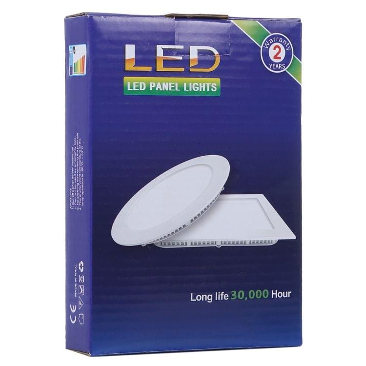 3W Natural White Light 8.5cm Round Panel Light Lamp with LED Driver