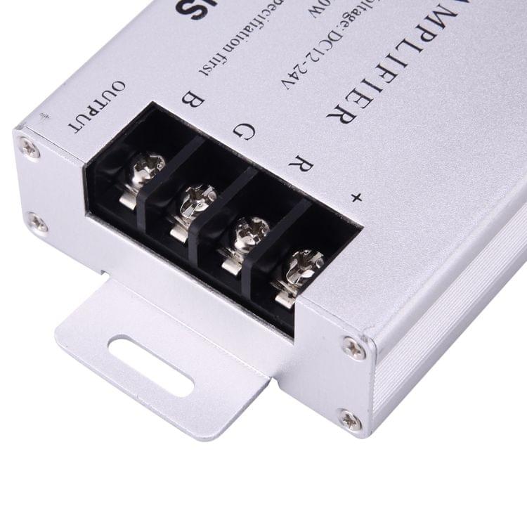 SX-A06 Nominal Power 360W Double Board RGB Amplifier LED Controller, DC 12-24V(White)