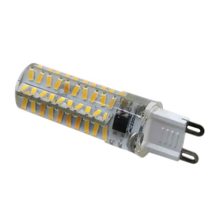 5 PCS YWXLight G9 5W 80LEDs SMD 4014 Energy Saving LED Silicone Lamp (Warm White)