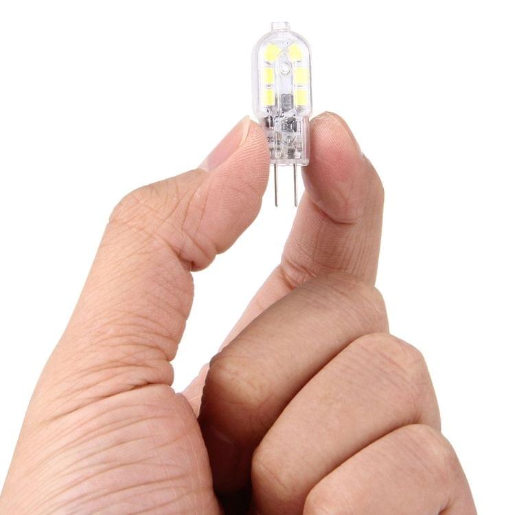 G4 2W 180LM Transparent Cover Corn Light Bulb