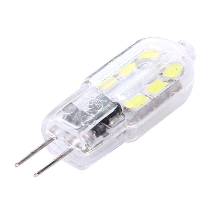 G4 2W 180LM Transparent Cover Corn Light Bulb