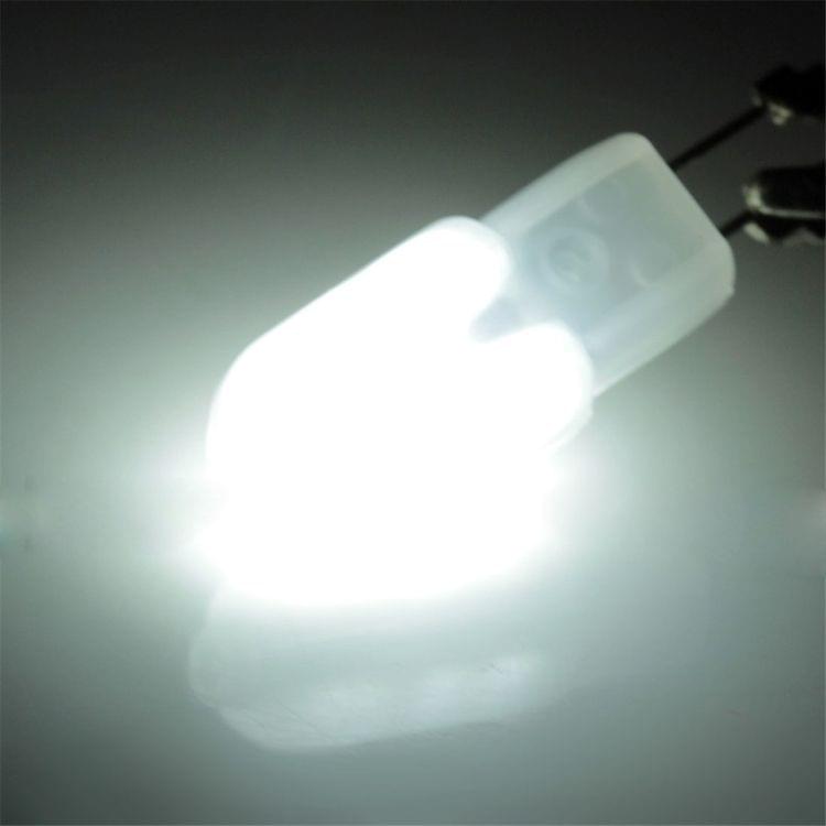 G4 2W 180LM Transparent Cover Corn Light Bulb