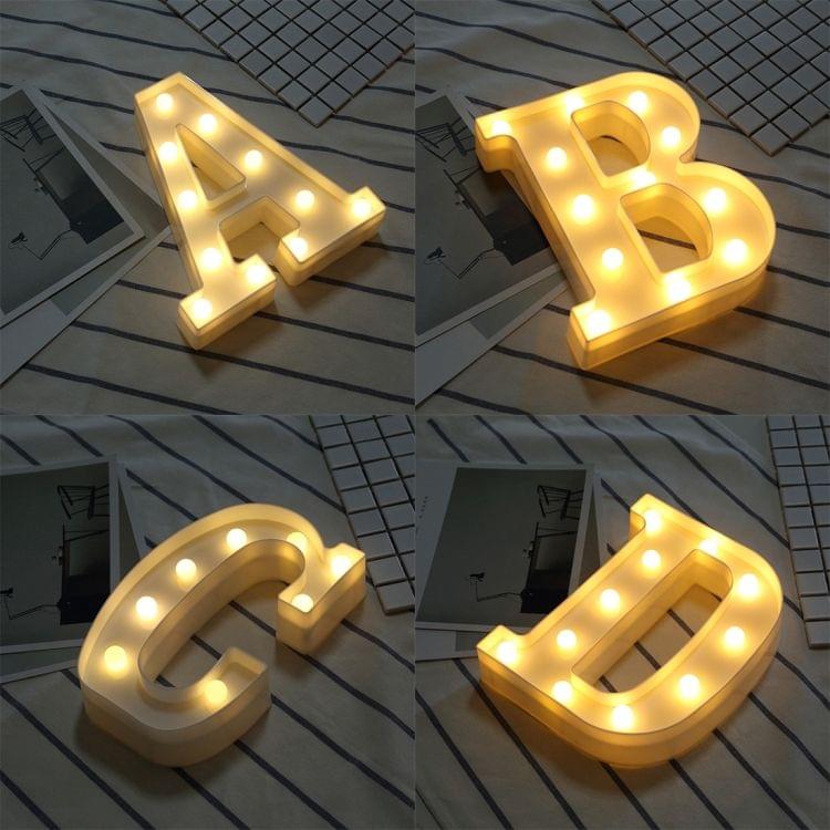 Alphabet B English Letter Shape Decorative Light